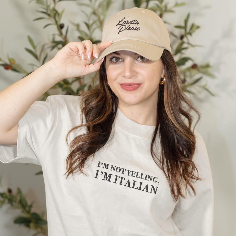 Loretta, Please Embroidered Dad Hat